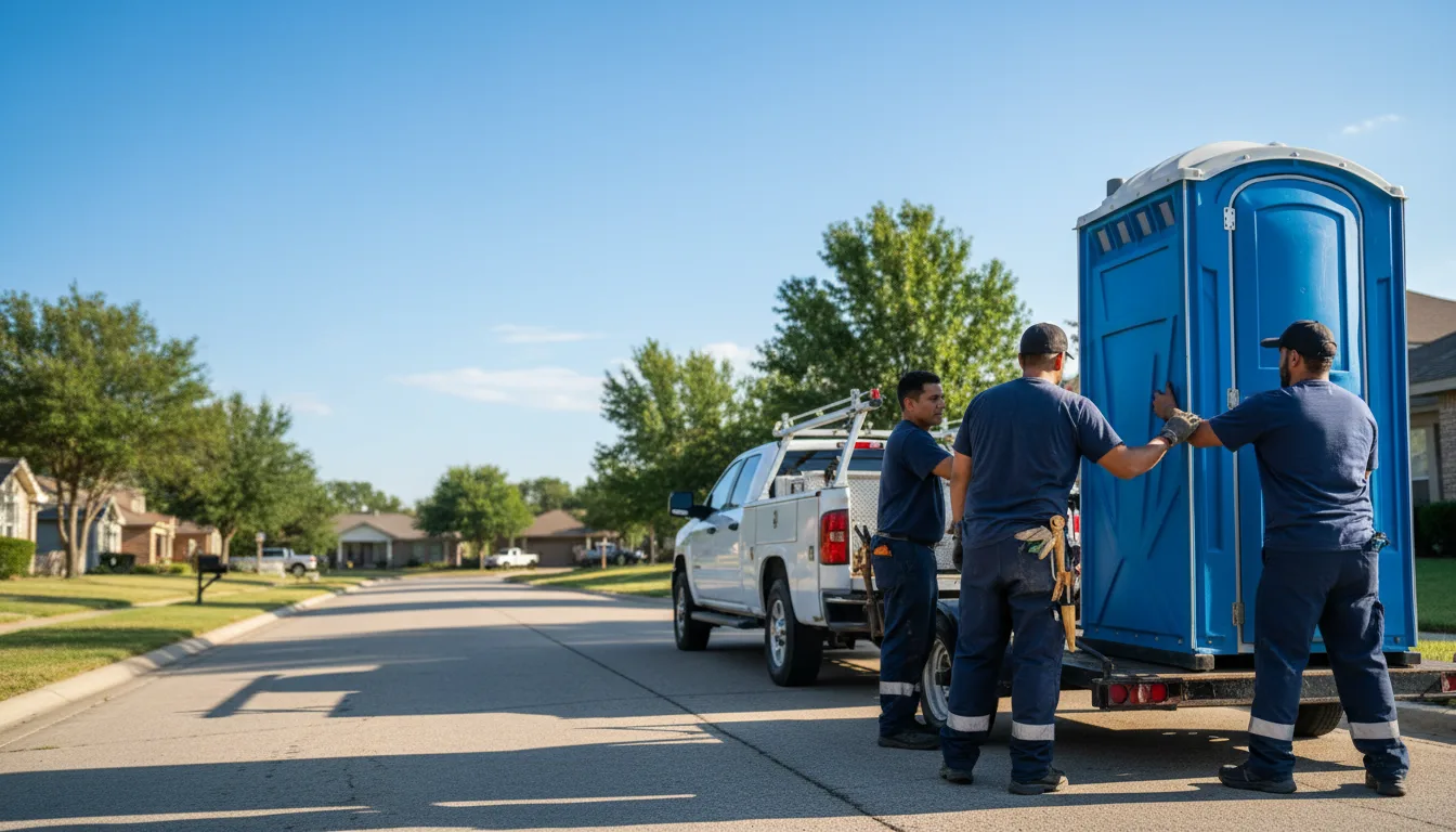 Portable Toilet Rental in Waterford, OH near me